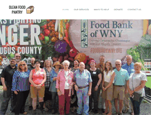 Tablet Screenshot of oleanfoodpantry.org